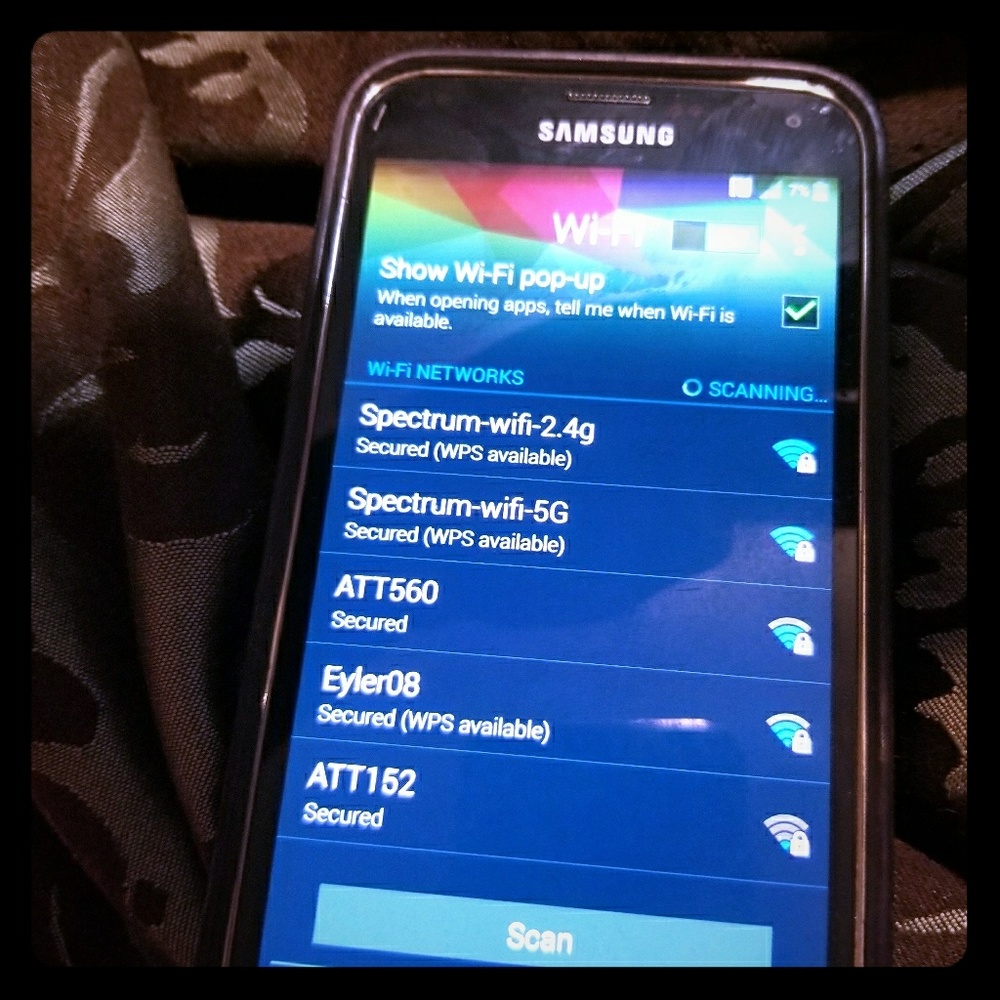 Samsung Galaxy s5 with body glove protective case